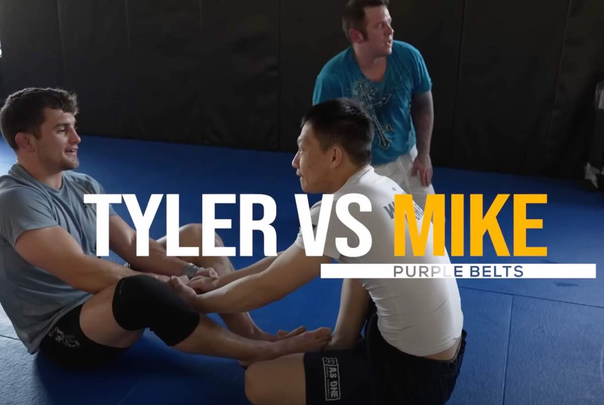 College Wrestler Against JiuJitsu Purple Belt Jiujitsu Central