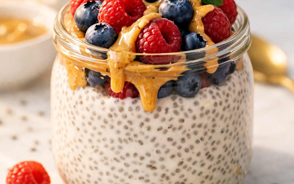 Low Calorie, High Flavor: Protein Chia Seed Pudding for Breakfast