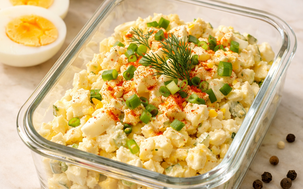 Meal Prep Magic: A High Protein Egg Salad That Doesn’t Get Soggy