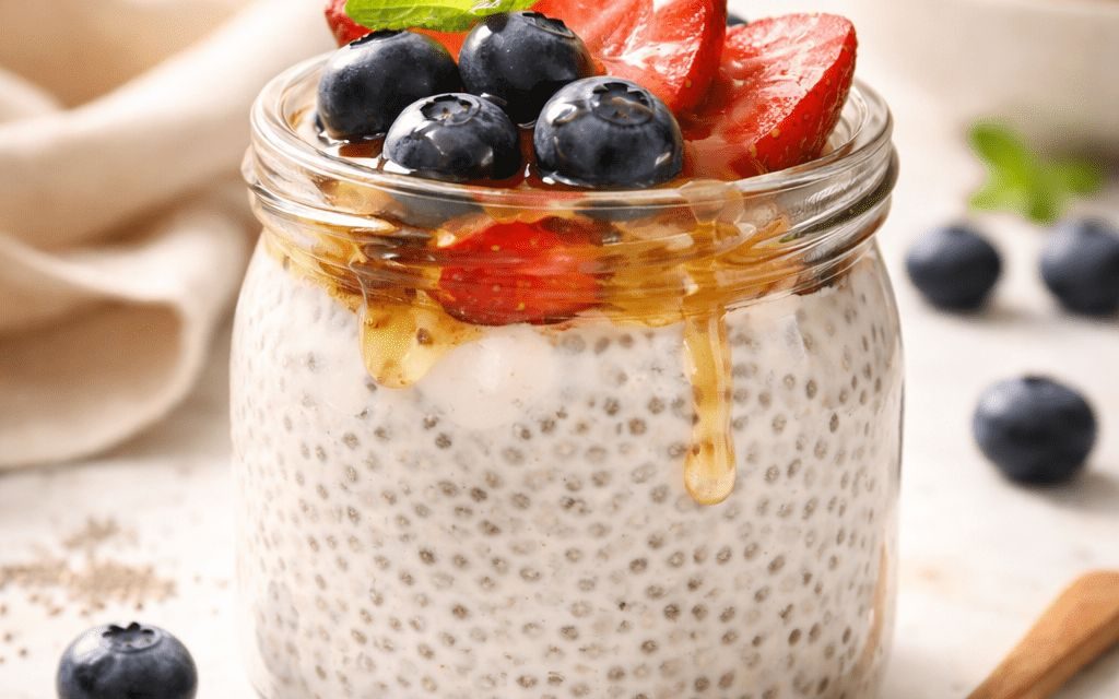Under 300 Calories: A Creamy Protein Chia Seed Pudding Recipe