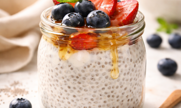 Under 300 Calories: A Creamy Protein Chia Seed Pudding Recipe