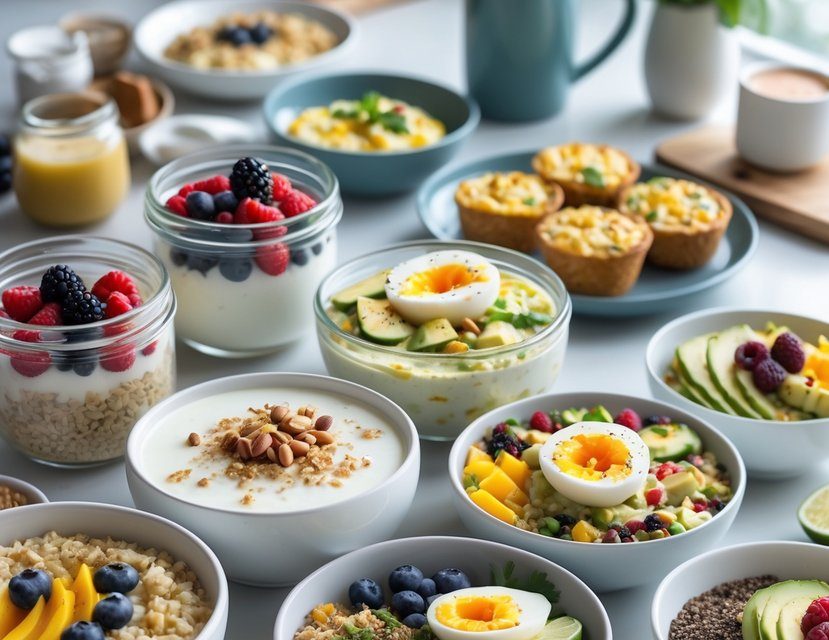 10 Make-Ahead High Protein Breakfasts for Busy Mornings