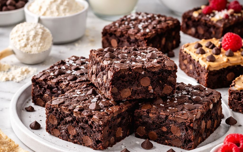 15 High-Protein Brownie Recipes Using Vanilla Protein Powder