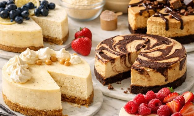 8 High-Protein Cheesecake Recipes with a Vanilla Protein Twist