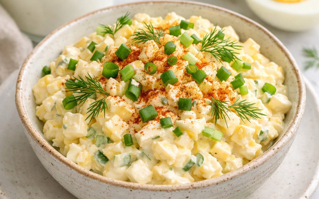 Greek Yogurt High Protein Egg Salad: A Lighter, Creamier Twist