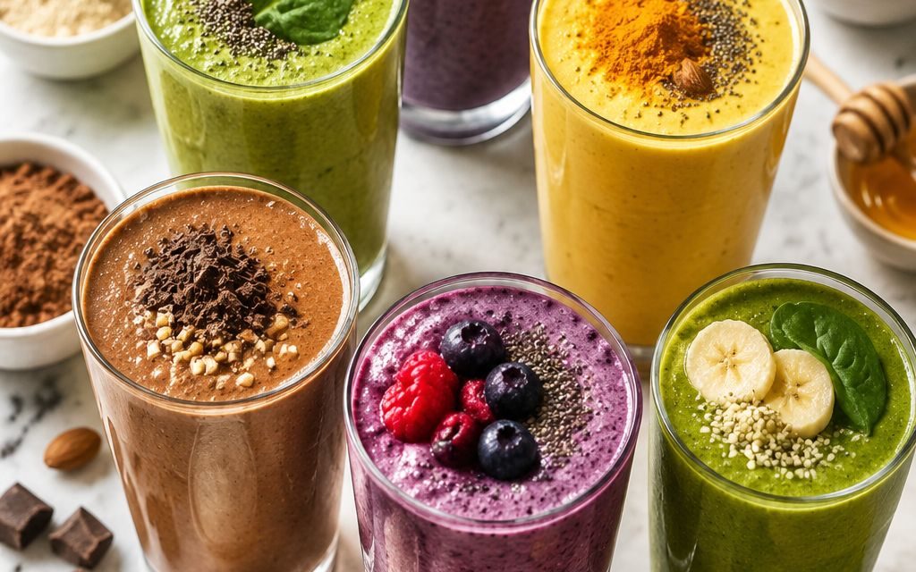 12 High Protein Breakfast Smoothies Under 300 Calories