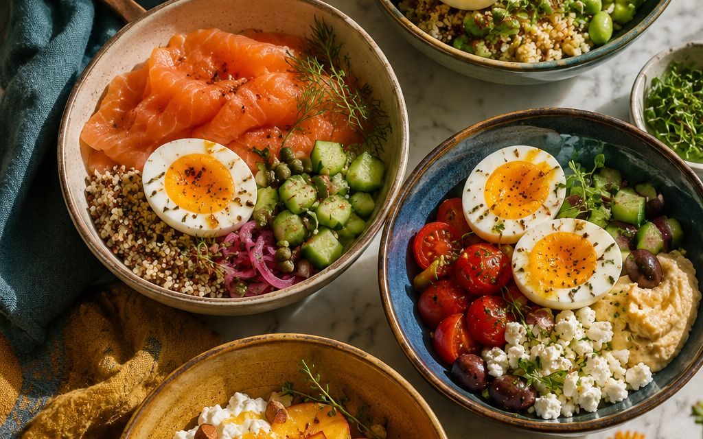 20 High Protein Breakfast Bowls with Zero Protein Powder