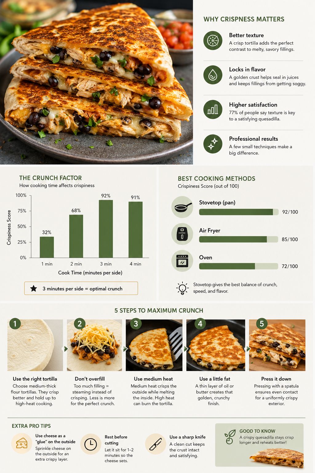 10. Steak and Pepper Quesadilla