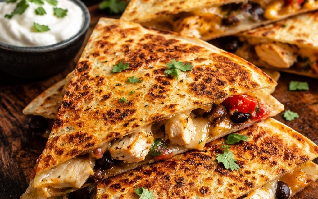 22 High Protein Lunch Quesadillas With a Crispy Twist