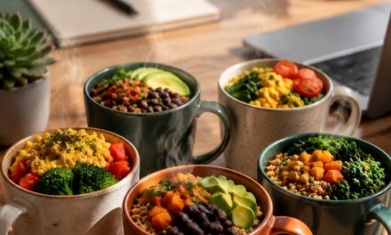 5 High Protein Lunches You Can Make in a Mug at Work