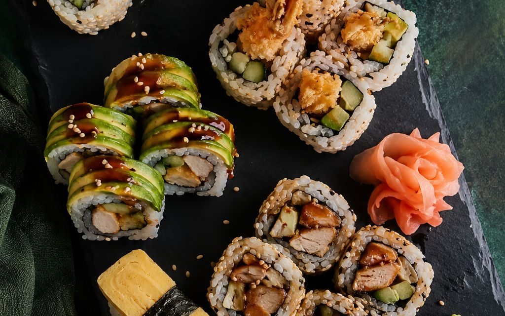 7 High Protein Lunch Sushi Rolls (No Raw Fish Required)