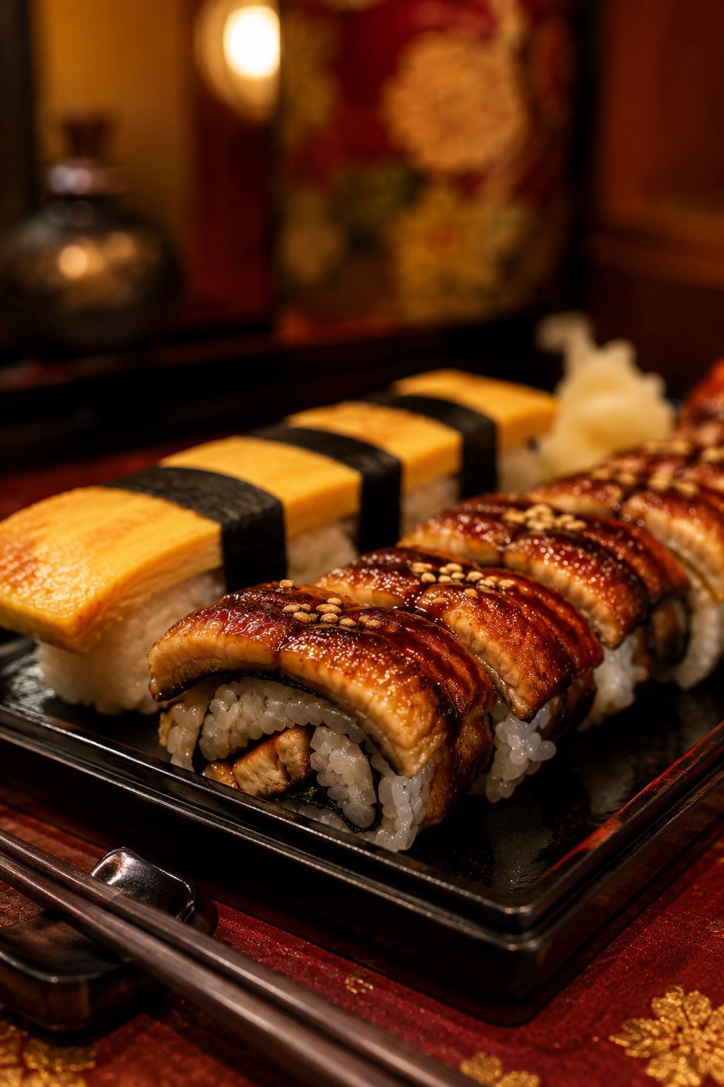 Roll #6: Tamago (Egg Omelet) Nigiri 🥚