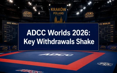 ADCC Worlds 2026: Key Withdrawals Shake Up Brackets This Week