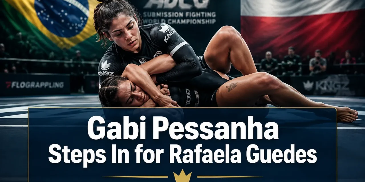 Gabi Pessanha Steps In for Rafaela Guedes at ADCC Worlds 2026