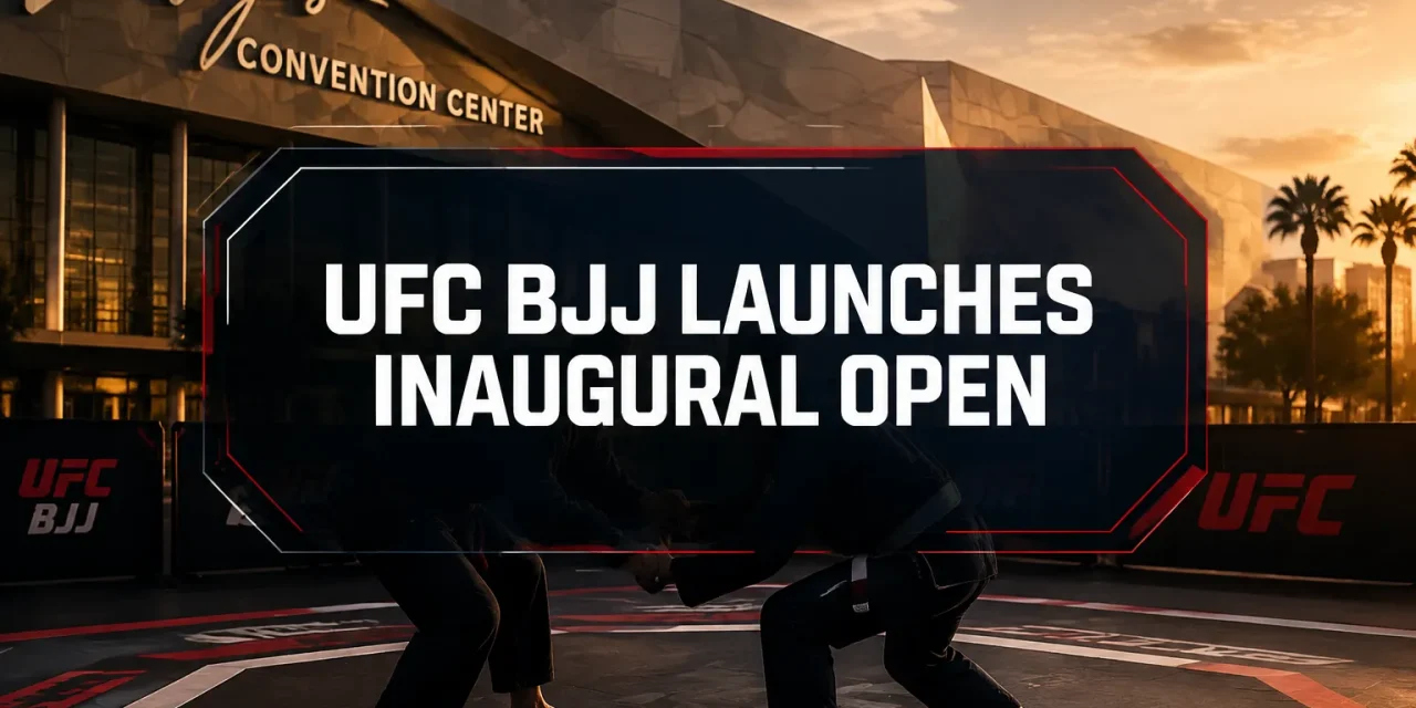 UFC BJJ Launches Inaugural Open Tournament in Las Vegas