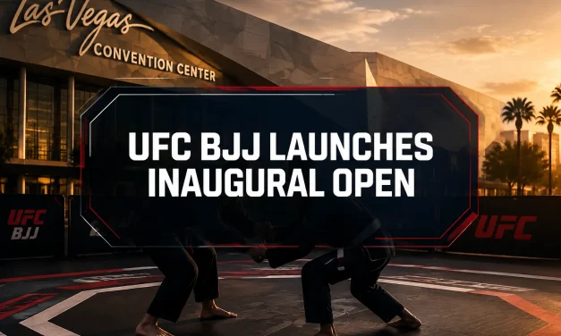 UFC BJJ Launches Inaugural Open Tournament in Las Vegas