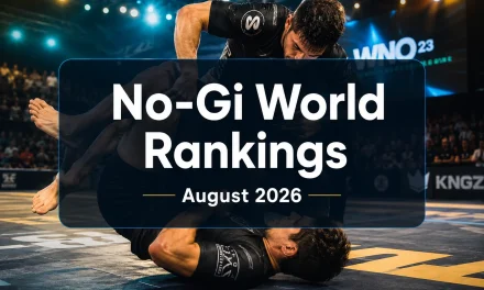No-Gi World Rankings August 2026: Tackett, Crevar, Clay Lead Divisions