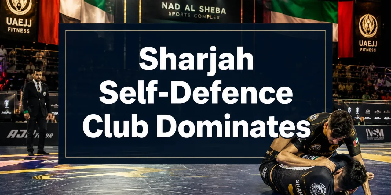 Sharjah Self-Defence Club Dominates Khaled bin Mohamed Jiu-Jitsu Championship Round 6