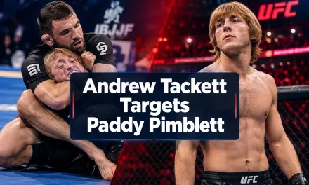 Andrew Tackett Targets Paddy Pimblett After Dominant UFC BJJ 10 Showcase