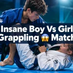 Insane Boy Vs Girl Grappling 😱 Match Jiu-Jitsu #grappling #jiujitsu #bjj #wrestling