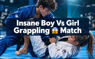 Insane Boy Vs Girl Grappling 😱 Match Jiu-Jitsu #grappling #jiujitsu #bjj #wrestling