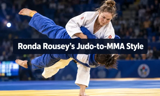 Ronda Rousey’s Judo-to-MMA Style: Throws, Armbar Entries, and Competitive Legacy